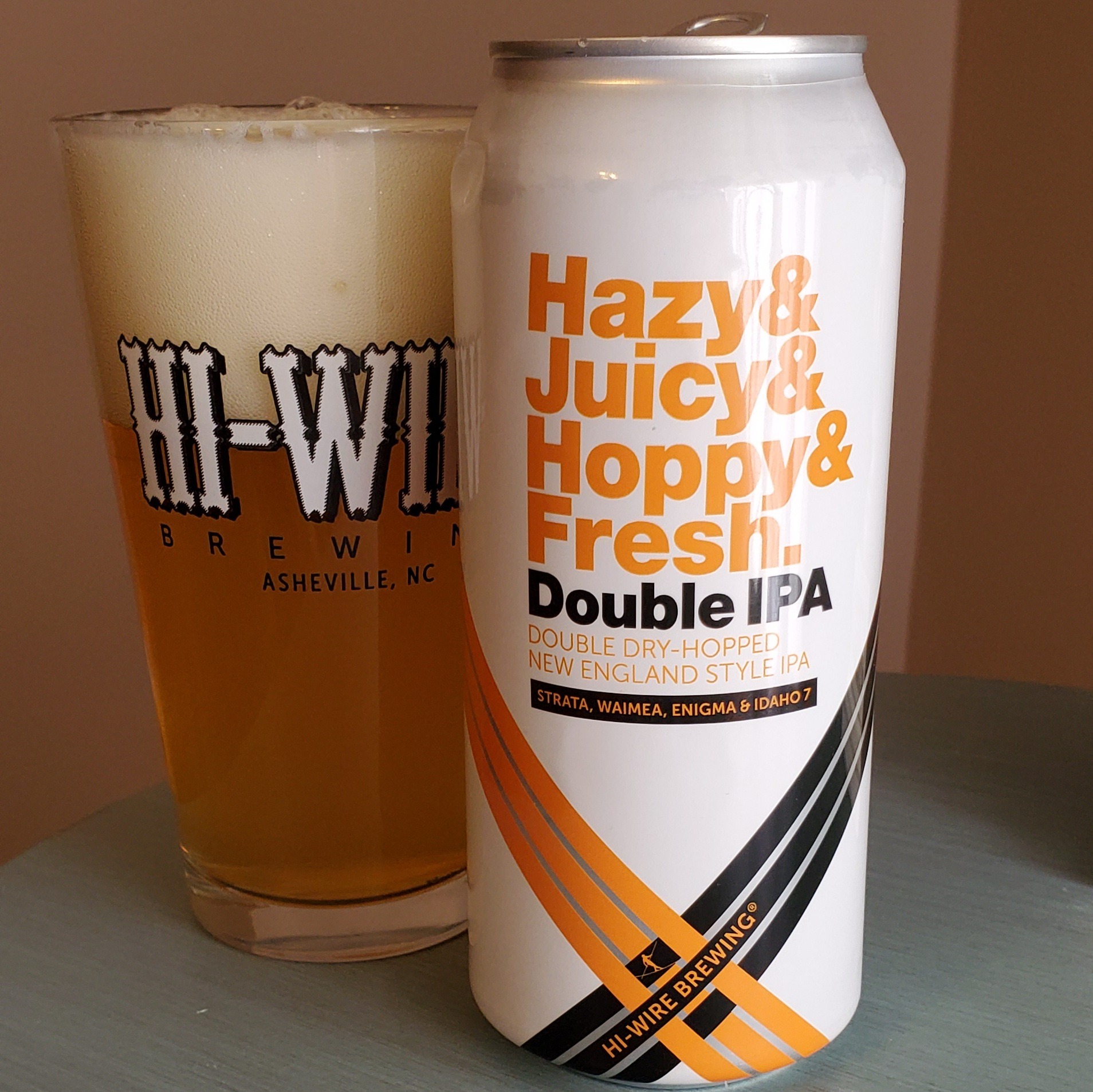 Hazy IPA With A Hoppy Twist: All Day IPA, ABV 6.5%